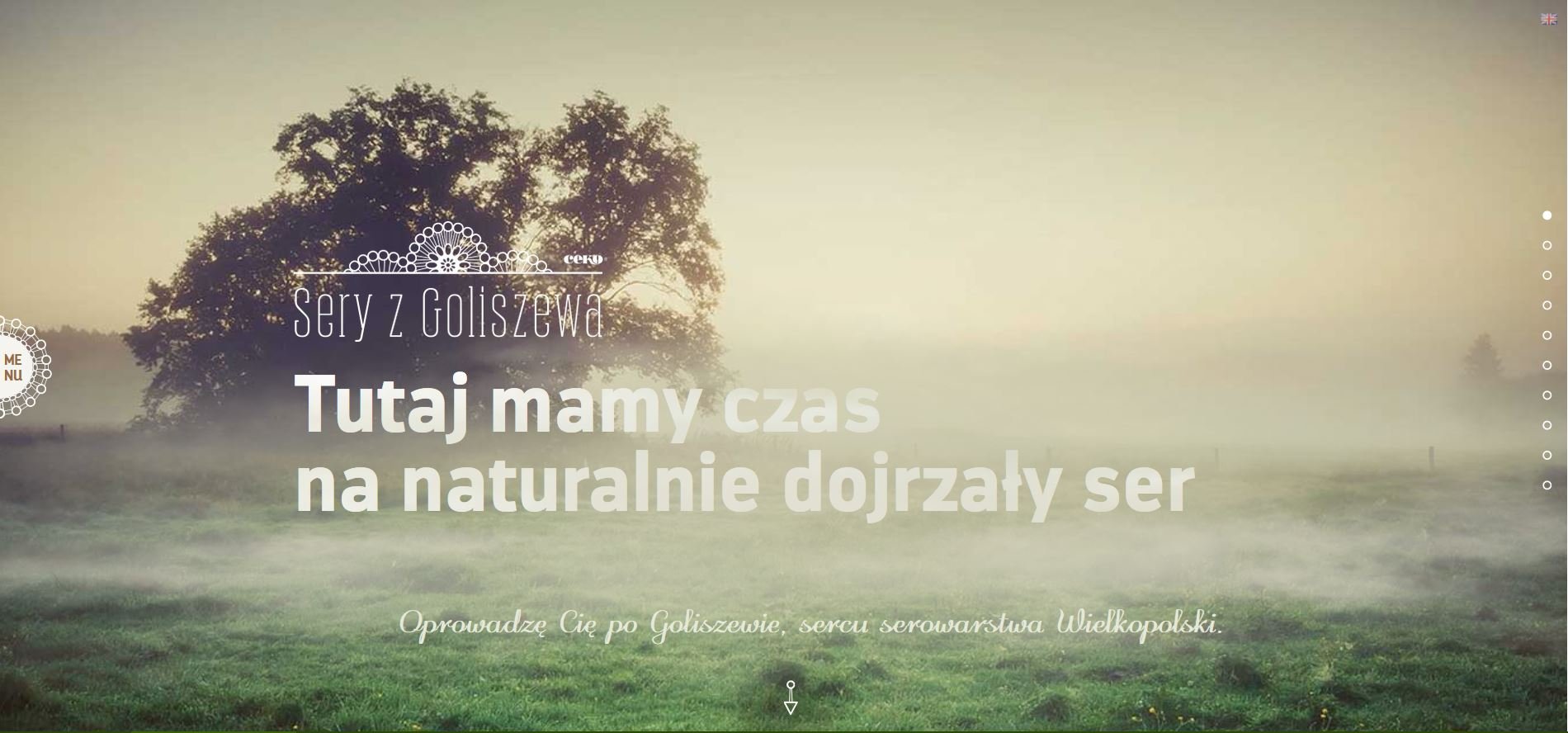 Sery z Goliszewa — Responsive website view